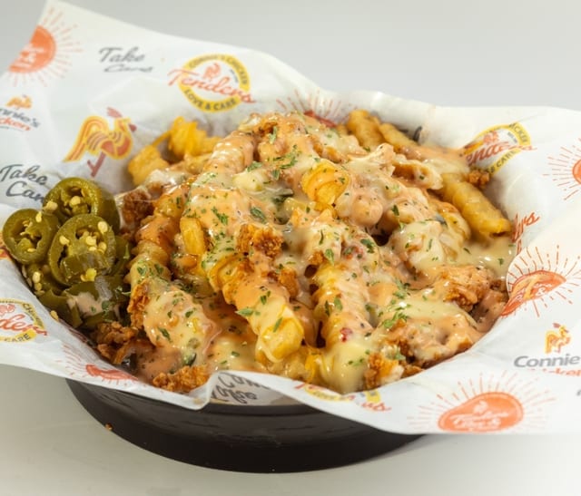 Loaded Fries w/ Drink.