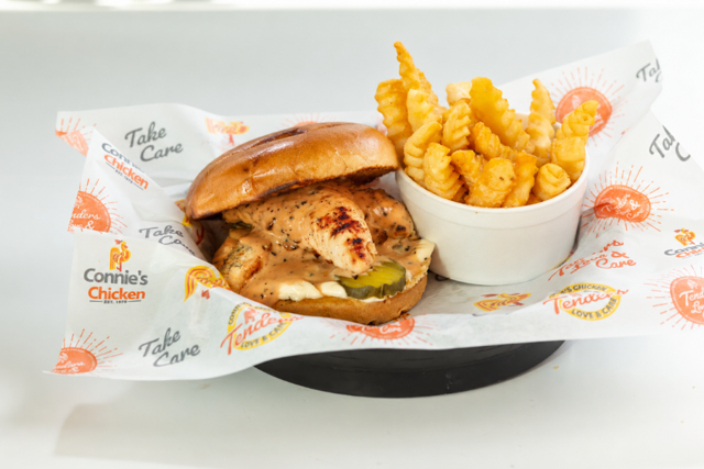Grilled Chicken Sandwich Combo.