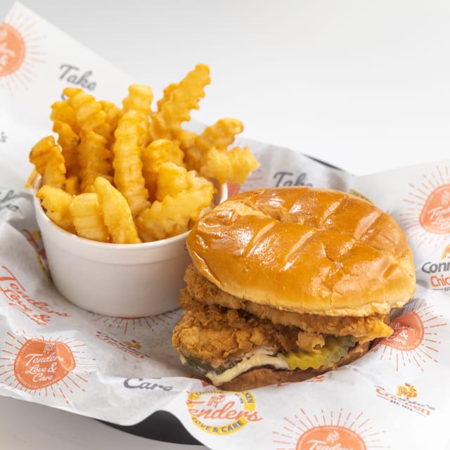 Tender Sandwich Combo.