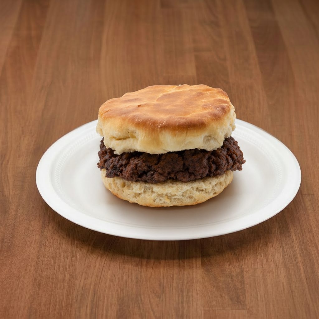 Sausage Biscuit.