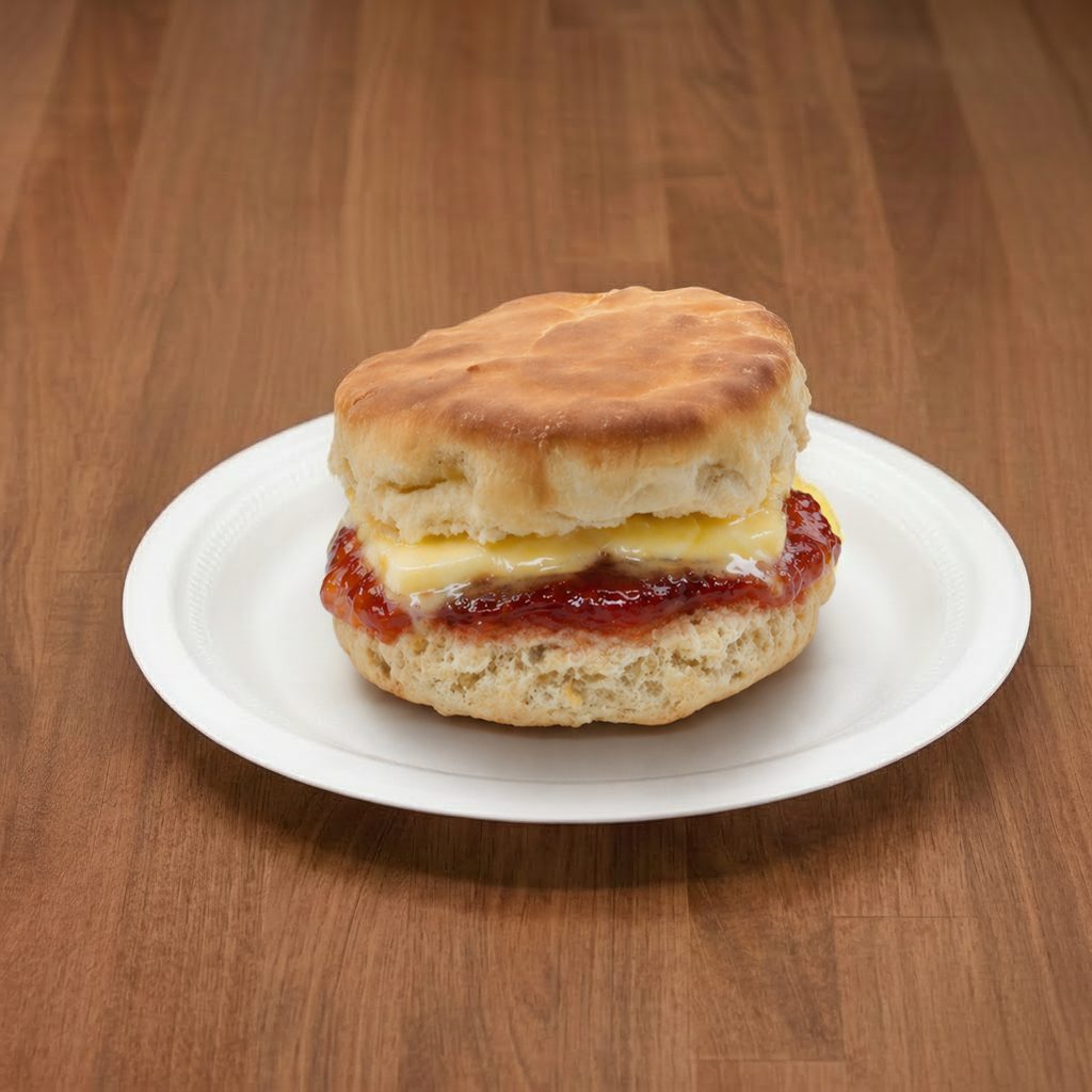 Biscuit, Butter & Jelly.