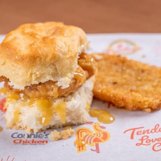 # 6 Honey Butter Chicken Biscuit Combo
