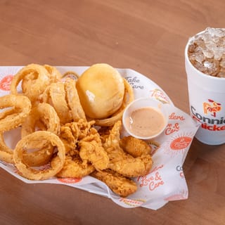 # 1 (6 pc)  Chicken Tender Combo