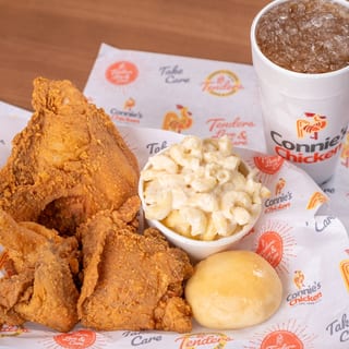 # 3 (4 Pc) Bone in Chicken Combo